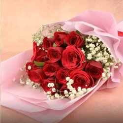 Twelve-Stem Devotion Bouquet