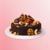 Rich Chocolate Nut Cake for Birthday - Imogifts