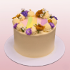 Rainbow Floral Birthday Cake for Wife - Imogifts