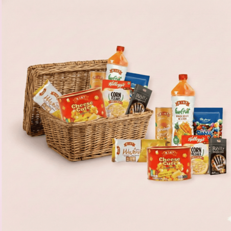 Deluxe Snack Hamper: KIST Cheese Cute & Kellogg's Favorites