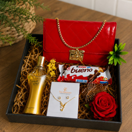 Velvet Charm Luxe Box – Romantic Gift Hamper for Her Sri Lanka