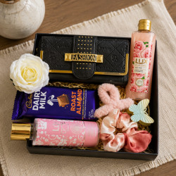 Midnight Blush Glam Box – Luxury Gift Hamper for Her Sri Lanka