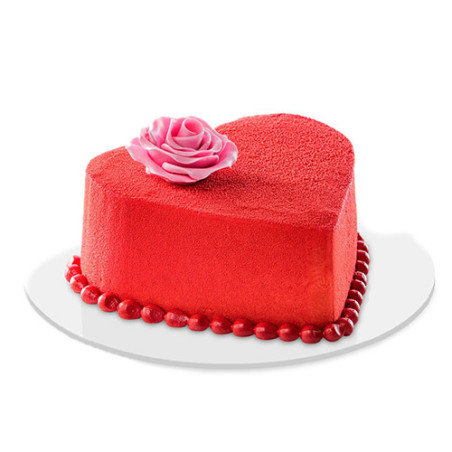 Red Velvet Heart Cake (1kg) - Romantic Gift Delivery Sri Lanka