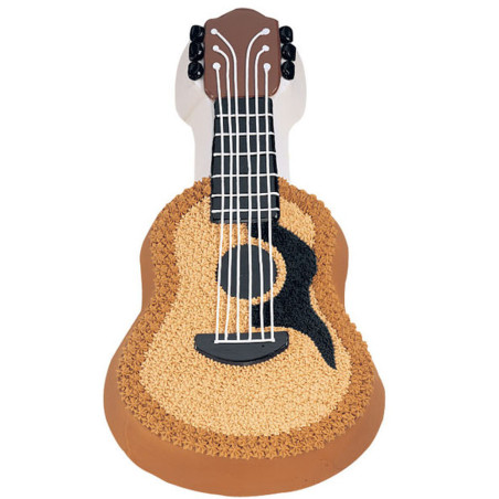 Acoustic Guitar Birthday Cake (1.5kg) - Music Gifts Sri Lanka
