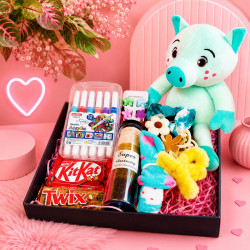 Candy Snuggle Fun Box – Cute Kids Gift Hamper Sri Lanka