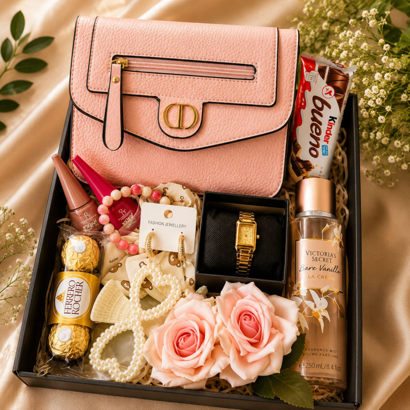 Blush Vanilla Luxe Box – Premium Ladies Gift Hamper Sri Lanka