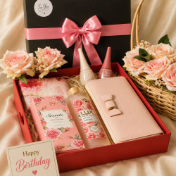 Blush Rose Birthday Luxe Box