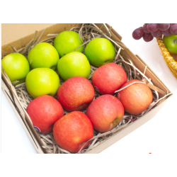 Fresh Red & Green Apple Gift Box Delivery Sri Lanka | Imogifts