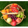 Fresh Fruit & Maliban Cheesebits Gift Basket | imogifts