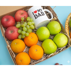 I Love My Dad Fresh Fruit Gift Box