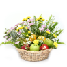 Fruit and Flower Basket Delivery Sri Lanka | Fresh Gift Combo - Imogifts
