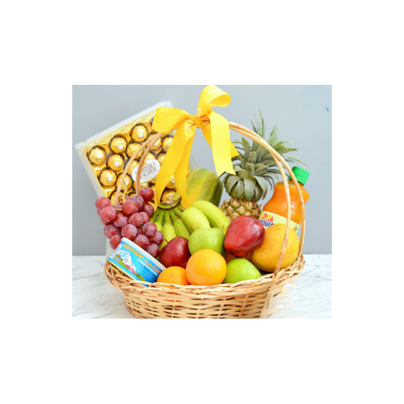 Luxury Fruit & Chocolate Hamper Delivery Sri Lanka | Imogifts