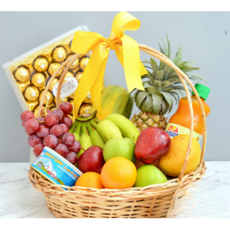 Luxury Fruit & Chocolate Hamper Delivery Sri Lanka | Imogifts