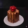 Chocolate Rose Mini Cake for Wife - Imogifts Sri Lanka