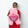 Pink 'I Love You' Teddy