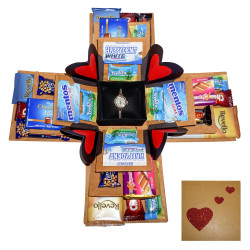 The Heartfelt Explosion Gift Box For Girl